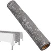 ABOOFAN Snowflake Table Runner Christmas Decorative Tablecloth Xmas Table Runner