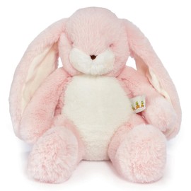 BUNNIES BY THE BAY Little Nibble Teddy Bear Bunny | Super Soft and Baby Safe Newborn Toys with Embroidered Features | 30cm Tall | Baby Soft for Your New Born Baby