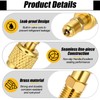 Mudder 18 Pcs R32 R454b A2l Adapter Kit for Split