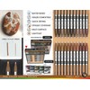 TOOLI-ART Acrylic Paint Pens 22 Assorted Brown Tones Pro Markers