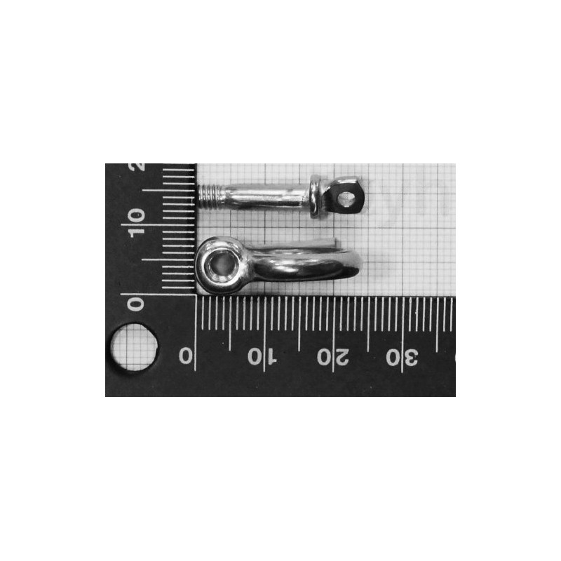 Stainless Steel Shackle, Diameter 4 mm