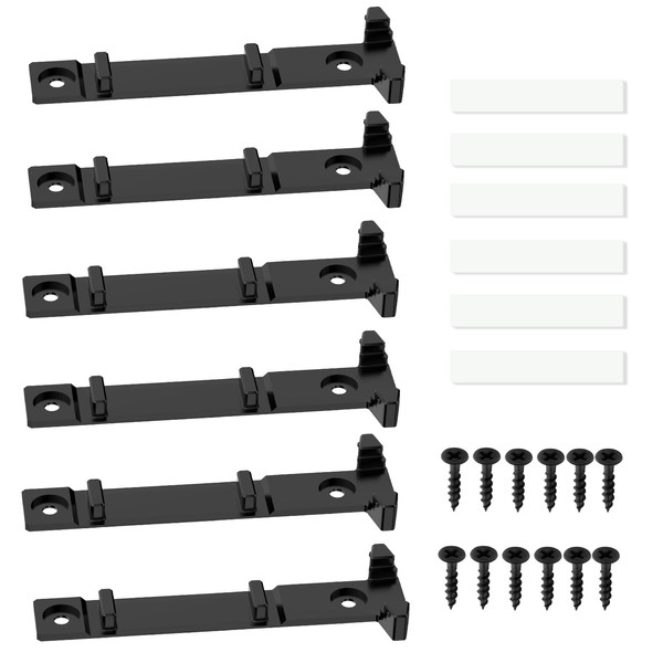 6PCS Wall Mount Compatible with Speed Champions Sets, Wall Bracket