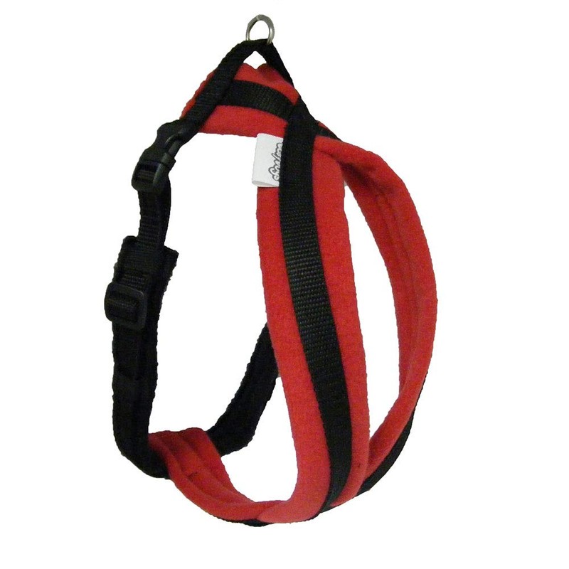 CosyDogs Fleece Dog Harness in Wine: Size 2