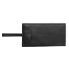Genuine Leather Security Wallet Pouch with Belt Loop AC501 Black