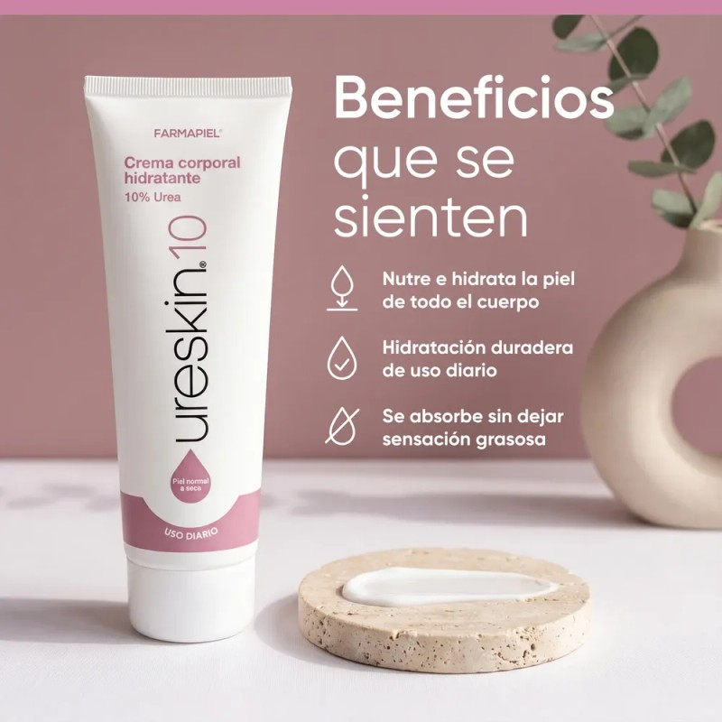 Ureskin Urea 10% Crema Corporal Hidratante 250g