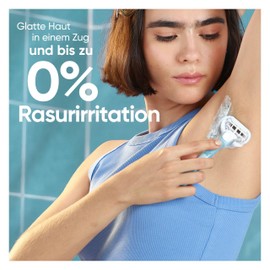 Gillette Venus Extra Smooth Women's Razor Blades, 4 Replacement Blades, Reusable, Ergonomic Handpiece and Shower Holder