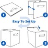 powerking Storage Box, 6 Pack Foldable Storage Cubes Storage Box
