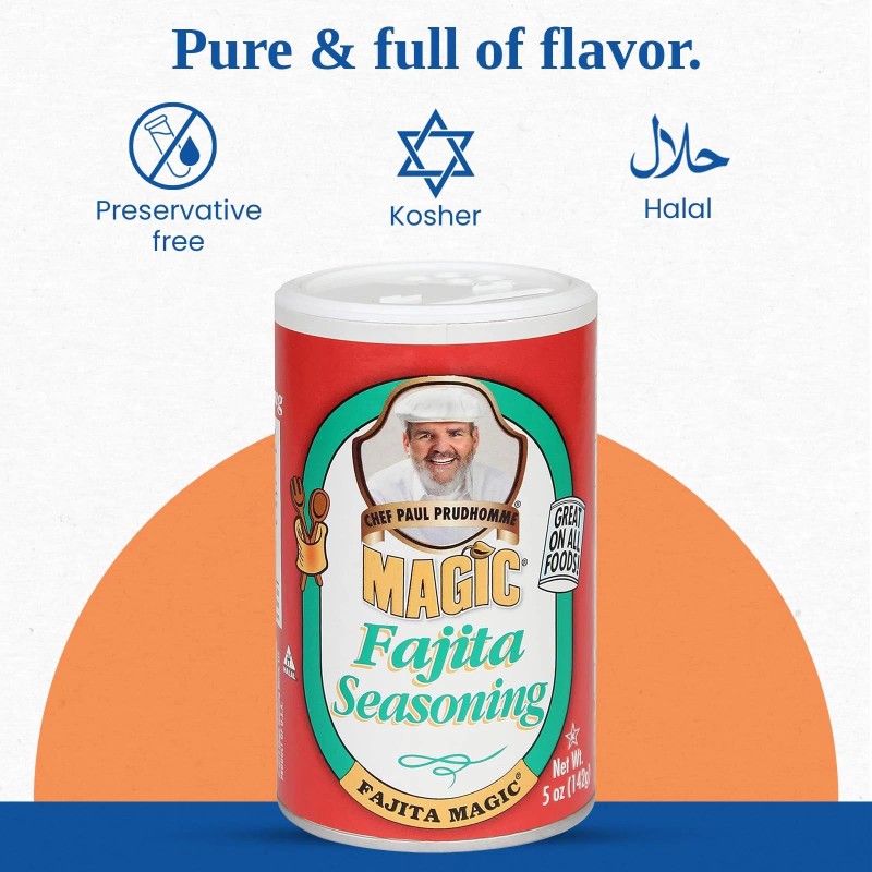 Magic Seasoning Blends Fajita Magic Seasoning 5 Oz Bold Flavor