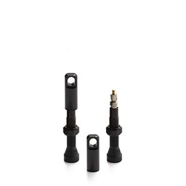 BW Tubeless Presta Valve Stems with Integrated Valve Core Tool - MTB and Road Bike - 36mm Black
