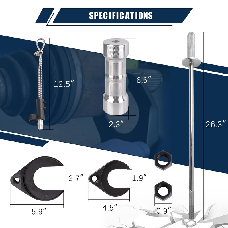 aremnry Inner CV Joint Puller Inner CV Joint Removal Tool