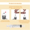 PEOCEFOY 2 Set Perfume Extractor Kits，10 Pcs Dispenser,2 Refill Bottle,Dispenser
