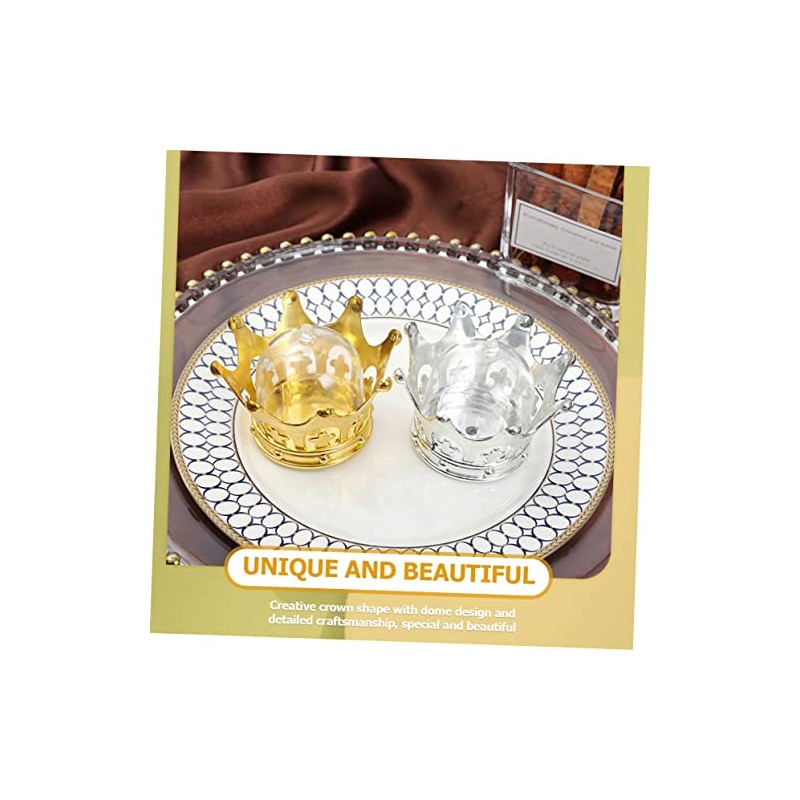 12 piezas Cajas Doradas de Dulces Rellenable con Decorativa para