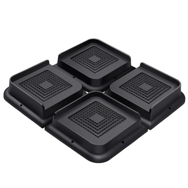 ANNKUT Bed Risers 1 Inch Heavy Duty, Furniture Risers for