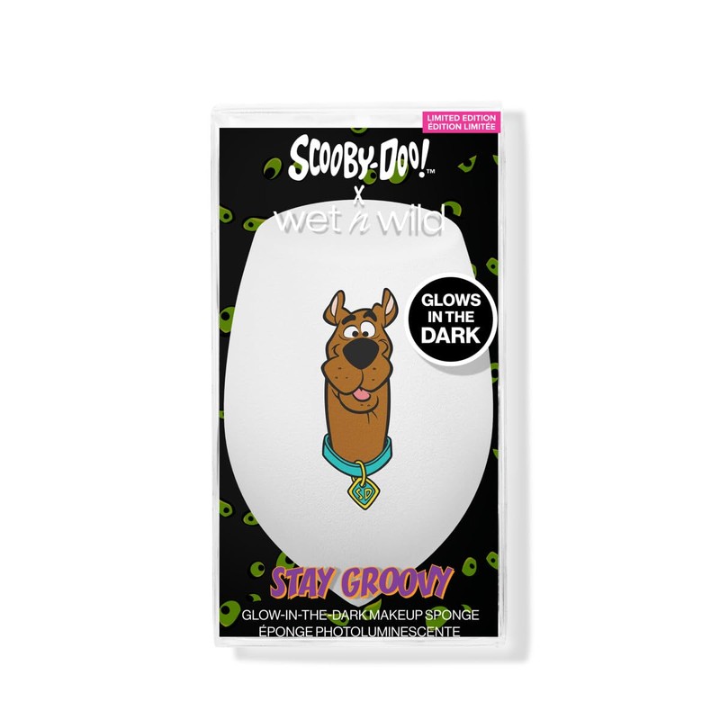 wet n wild Scooby-Doo Glow-in-the-Dark Makeup Sponge, Teardrop Shape for