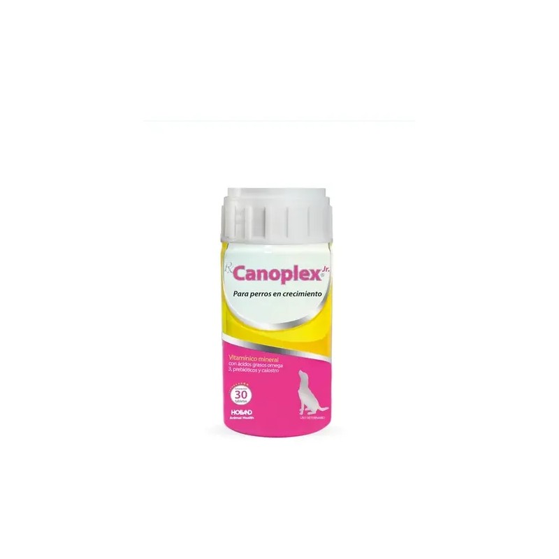 Canoplex Jr Suplemento Nutricional Para Cachorros 30 Tabs