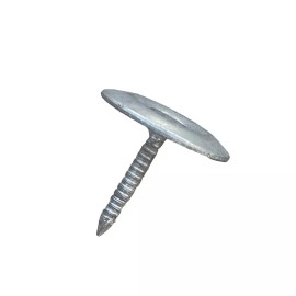 Sandbaggy 1" Metal Cap Fluted Masonry Nails - Galvanized (appx. 75 nails / lb) - 10