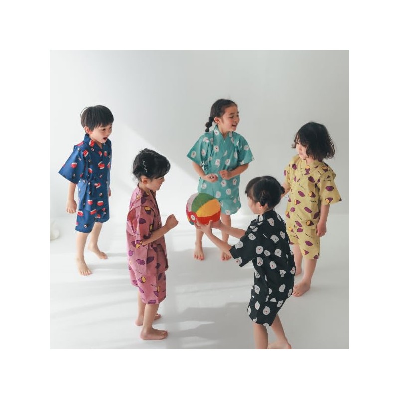 Nikofurat 240731 Jinbei Kids, navy