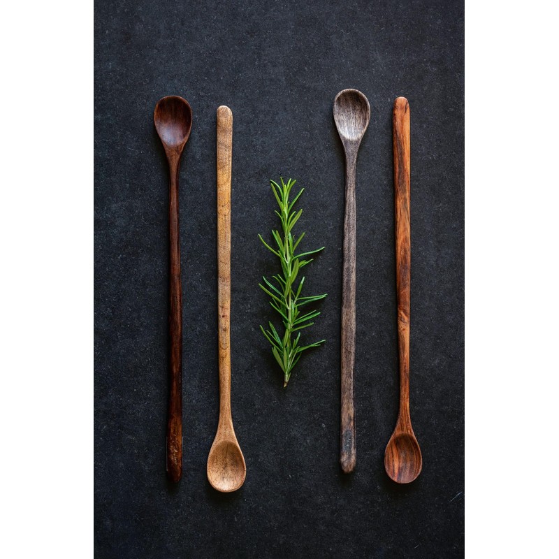 Karma Long Handle Tasting Spoons Set for Cooking - Kitchen