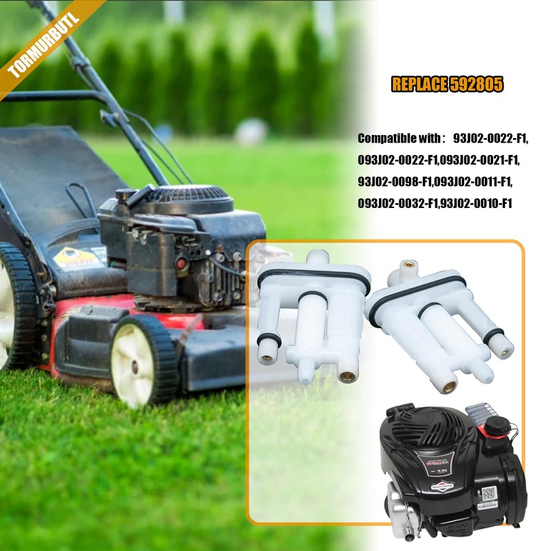 Tormurbutl 592805 Carburetor Main Jet Replacement Briggs&Stratton Series Models (093J02)