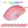 Gaming Mouse USB2.0 4 Adjustable DPI RGB Backlit Ergonomic Design