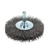 Forney 72254 Wire Wheel Brush, Coarse Crimped with 1/4" Round