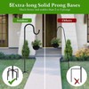 ANIDEER 48" Shepherds Hooks for Outdoor, Heavy Duty Garden Bird
