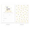 James Ellis Pack of 8 Yellow Confirmation Invitations with Envelopes