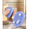 Magcare Silicone Facial Scrubber with Embedded Magnetic Nodes, Face Brush
