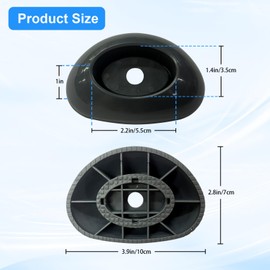 Above-Ground Pool Leg Cap for Bestway 16/18Ft x48In Steel Pro MAX & Power