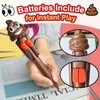 Farting Poop Pen with Punching Arms - Brown Funny Gag