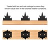 12pcs Security Fence Spikes Iron Anti Intrusion Two Layers of