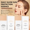 Tinted Sunscreen for Face SPF40| Korean Moisturising Fluid with SPF