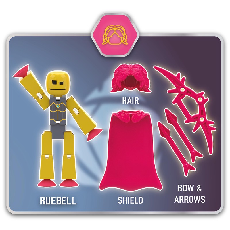 Zing StikBot Legendz 2pk Valor & Ruebell