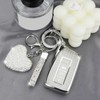 YIKECASE Key Fob Cover with Diamond Keychain Car Key Holder