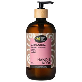 Australian Natural Soap Company Hand & Body Wash - Geranium, 500ml