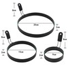 Anillos de huevo de acero inoxidable para freír huevos, moldes