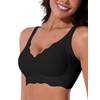 MOEOZLLO Wireless Bras for Women No Underwire Seamless Bralettes with