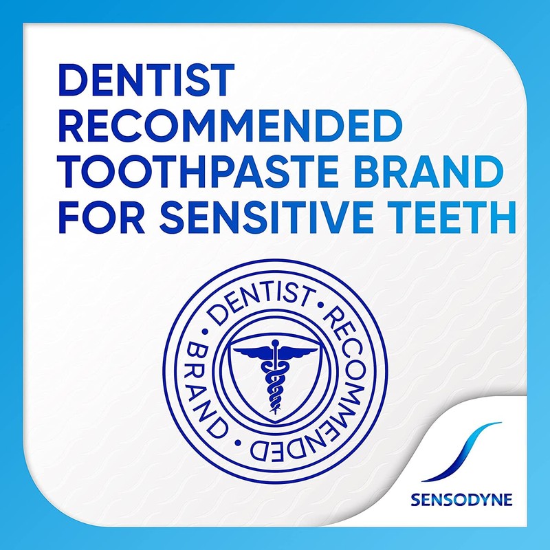 Sensodyne Sensitive Toothpaste Daily Care Deep Clean Gel, Packaging may vary,