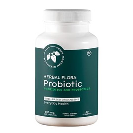 Mountain Meadow Herbs Herbal Flora Probiotics and Prebiotics: Soil-Based probiotic -120 Capsules