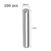 Yesallwas 100Pcs 2mm x 16mm Dowel Pin, Stainless Steel Shelf