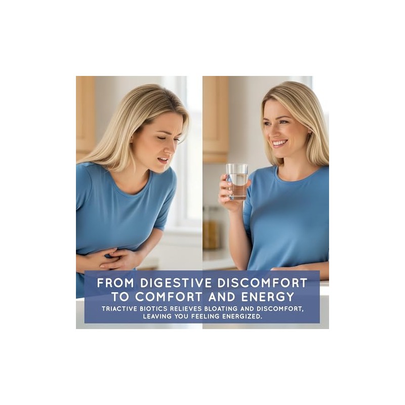 Essential Source TriActive Biotics Daily Care - Probióticos, mezcla prebiótica
