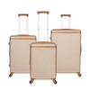 Viggio 8-Piece Packing Cube Brown Luggage Set