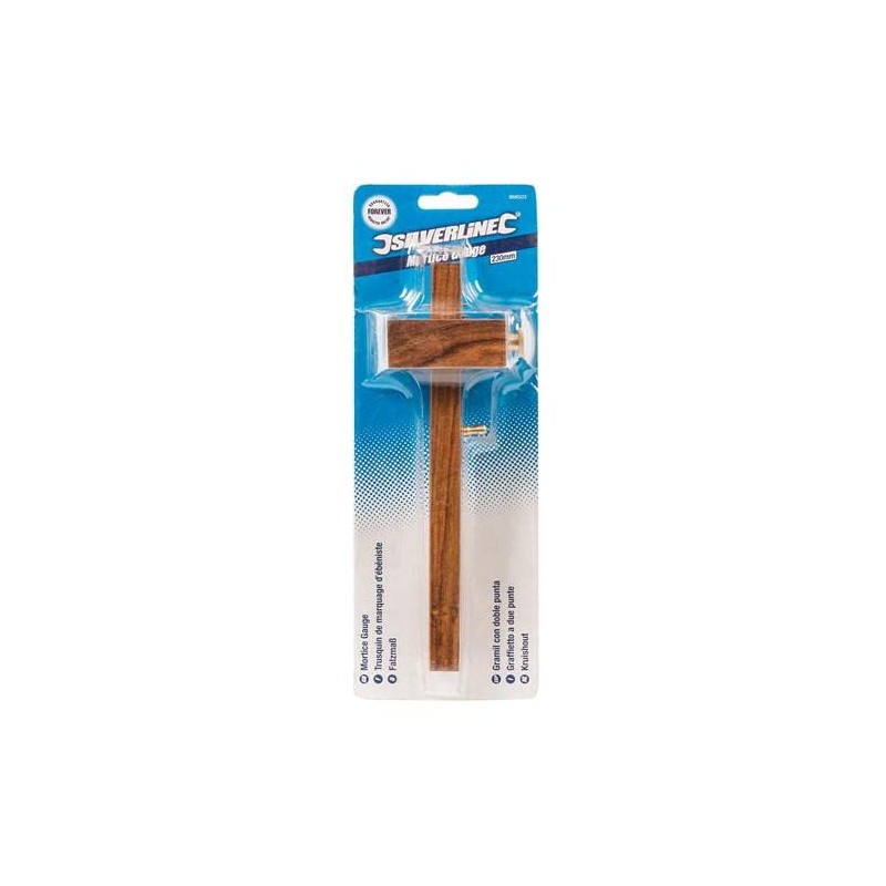 Silverline 868503 Mortice Gauge,brown, 230 mm