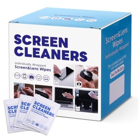 Pre-moistened lens wipes Screen wipes for glasses, cameras, tablets, smartphones, screens and other delicate surfaces
