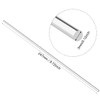 sourcing map Acrylic Round Rod,Clear,3mm Diameter 10inch(247mm) Solid Plastic PMMA