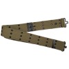 M1 Webbing Canvas Belt Reproduction OD Green with U.S Marking