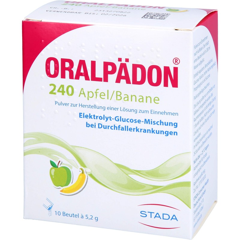 Oralpädon 240 Apple/Banana Bags x 10