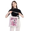 MYSOMY Demon Hotel Tote Bag Hazbin Anime Merch Angel Dust