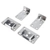 Stainless Steel Removable Table Bracket Set, 2 Wall Brackets and