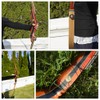 PMZ Recurve Bow and Arrow, 60" Wooden Takedown Hunting Bows